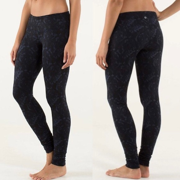 Lululemon baroque inkwell wunder under legging 4 - Picture 1 of 6